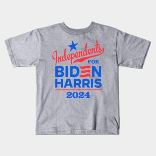 Independents For Biden 2024 Kids T-Shirt